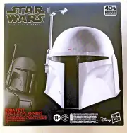 HASBRO STAR WARS THE BLACK KNIGHT SERIES BOBA FETT PROTOTYPE ARMOR HELMET NIB