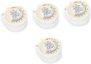 4sets Waist Measurement Tool Tape Measure Measuring Tape Measure Tape Body Measurement Tape for Weight Body Measure Tape Body Measurement Tape Tailor Tape White Plastic 2pcs*4