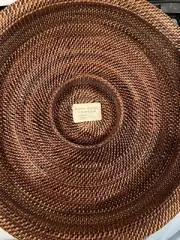 Williams-Sonoma hand-woven chip/dip bowl. Does Not Include White Ceramic Bowl.