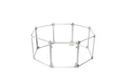 Pawz 8PCS Pet Playpen Indoor Transparent Pet Fence