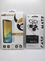 Cellhelmet Screen Protector + Case-Mate Lens Protector | iPhone 13 Pro Max