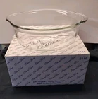 Vintage NIB Princess House #6116 HERITAGE CRYSTAL 3.5 Qt Casserole Dish w Lid
