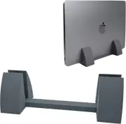.Gcode Vertical Laptop Stand Holder, Fits Macbook, Surface, Samsung, HP, Dell