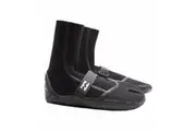 Billabong 2MM Furnace Comp Split Toe Booties in Black