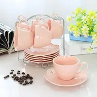 在飛比找蝦皮購物優惠-European style coffee cup set 