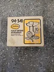 Sunbeam 94-341 Mixmaster Food Grinder Attachment, open box
