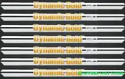True Temper Dynamic Gold 120 .355 Taper Steel Iron Shaft R300 Flex 4-PW Set of 7