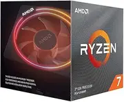 AMD Ryzen 7 3700X 3.6 GHz 8-Core/16 Threads AM4 Processor with Wraith Prism Cooler, 100-100000071BOX