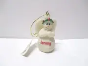 NEW NWT GANZ MINI SNOW ANGEL PERSONALIZED "JEREMY" CHRISTMAS TREE ORNAMENT #40