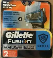 Gillette Fusion5 ProShield Chill Men's Razor Blades - 2 Pack