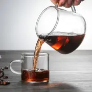 Coffee Pot Brewing Teapot with Infuser Glass Kettle Share