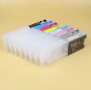 Refillable ink cartridge with chip for Epson Stylus Pro 4880 printer