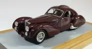 1:43 ilario Bugatti T57S Sn57473 Atlantic Coupe 1936 Bordeaux