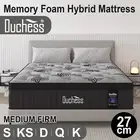 Duchess Mattress QUEEN DOUBLE KING SINGLE Bed Medium Firm Spring Foam 27cm