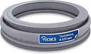 VIOKS Rubber Seal Replacement for Bosch 00667220 667220 for Washing Machine Door Seal Cuff Door Rubber/Rubber Door Seal Front Loader Compatible with Bosch Siemens Constructa