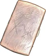 [ARKCHIU] Small Cigarette Case Copper 84mm 12 Capacity Cigarette Holder Case for Men and Women Purple A,One Size