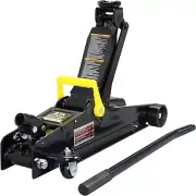 Torin Low Profile Trolley Service/Floor Jack Quick Lift Pump, 2.5 Ton, Black
