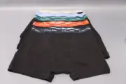 Calvin Klein Men s Cotton Classics 5-Pack Boxer Brief Black Atlantic Cinnabar