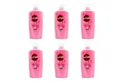 6x Sunsilk 625ml Womens Smooth & Manageable Argan Oil Vitamin C Hair Shampoo