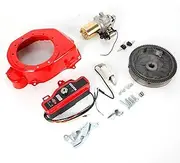 [Motorcycle Parts] Electric Start Kits GX160 for Honda GX160 GX200 5.5HP 6.5HP 2KW 3KW Generator HOUSING Starter Motor FLYWHEEL Charge Coil Switch [Easy to Replace]