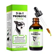 Dog Wormer Liquid, Natural Liquid Wormer For Dogs Removes Harmful Worm 60ml