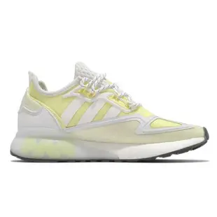 adidas 休閒鞋 ZX 2K BOOST 運動 女鞋 愛迪達 輕量 透氣 舒適 避震 穿搭 黃 白 GX2711 [ACS 跨運動]