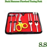 5 pcs Reflex Percussion Buck Hammer Pinwheel Tuning Fork C128 C512 7.5" DS-1333