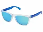 Oakley Frogskins Sunglasses OO9013-B255 Matte Clear/Sapphire/Sapphire Iridium