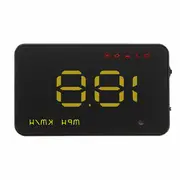 3.5 Inch Uinversal Car HUD Head Up Display LCD OBD2 Overspeed Warning System 23 GREEN