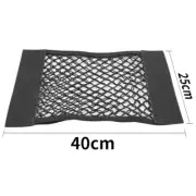 Car Back Rear Mesh Trunk Seat Elastic String Net Magic Sticker Universal Storage