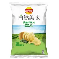 在飛比找momo購物網優惠-【Lay’s 樂事】樂事自然美味和風薄鹽海苔口味洋芋片70g