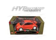 BBURAGO 1:18 GOLD VOLKSWAGEN NEW BEETLE CUP 200 ORANGE DIE-CAST S0251