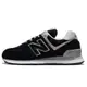 New Balance 574 男鞋 黑 灰 麂皮 復古 休閒鞋 NB [YUBO] ML574EGK D