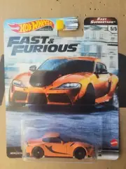 Hot Wheels 2021 - TOYOTA GR SUPRA [ORANGE] FAST AND THE FURIOUS FAST SUPERCARS