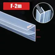 Seal Your Shower Door with Durable 2m F Shape Bath Shower Glass Door Seal Strip