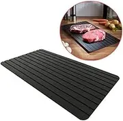 GREENADSCAPE Aluminum Quick Thawing Plate Set Defrosting Tray for Kitchen Fast Food Meat No Electricity Required Random