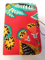 NWT Vera Bradley "Rumba" Fabric Journal With Mini Pen - Unlined Pages