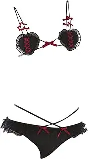 [YOMORIO] Cute Micro Bikini Sexy Anime Cosplay Lingerie Devil and Angel Lolita Bra and Panty Set