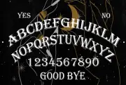 OUIJA BOARD METAL SIGN Halloween Spiritual Witchcraft Wicca Witch 1