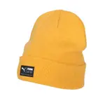 PUMA 毛帽-針織 毛線帽 保暖 02173915 黃黑白