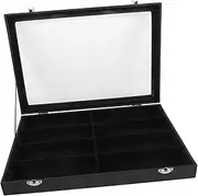 [FRCOLOR] Sunglasses Organizer Case Multi Holder for Glasses Durable Storage Box with Sleek Design for Home Travel Portable Sunglass Display