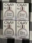 4 x 1oz Olay Super Serum 5-in-1 With Niacinamide,Vitamin C, Collagen Peptide