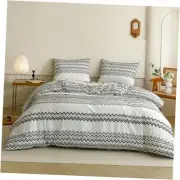 White and Black Comforter Set Aztec Black Bedding Set Queen Wave Line