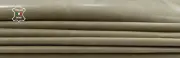 KHAKI WAXY VINTAGE LOOK Thin Soft Italian Lamb leather 5 skins 32sqf 0.6mm C1313