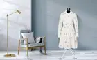 Iron Steam Stand Set with Hand-held Ironing Board Heavy-Duty Handheld gukSw