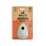 Beco Rubber Boredom Buster Enrichment Toy- Blue