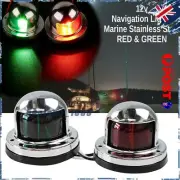 LED Navigation Lights Port Starboard Marine Yacht Boat Bow Deck Nav Lamps AUS
