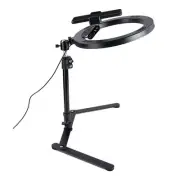 Desktop Led Selfie Remote Light, Phone Stand Holder Circle Fill Video Lamp1334