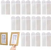 Wall er Strips,Heavy Duty Wall Strips | Nail-Picture ers, Removable Picture Strips Tape, 12 Pairs - Pictures, Photos, Posters Without Damagi