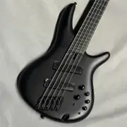 Ibanez SRMS625EX BKF Black Flat Ibanez Active Type 5 String Bass Multi Frets New